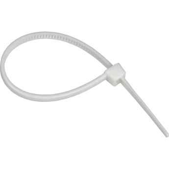Хомут IEK UHH90-D036-200-100-K01 3.6х200мм P6.6 самозатухающий бел. (уп.100шт)